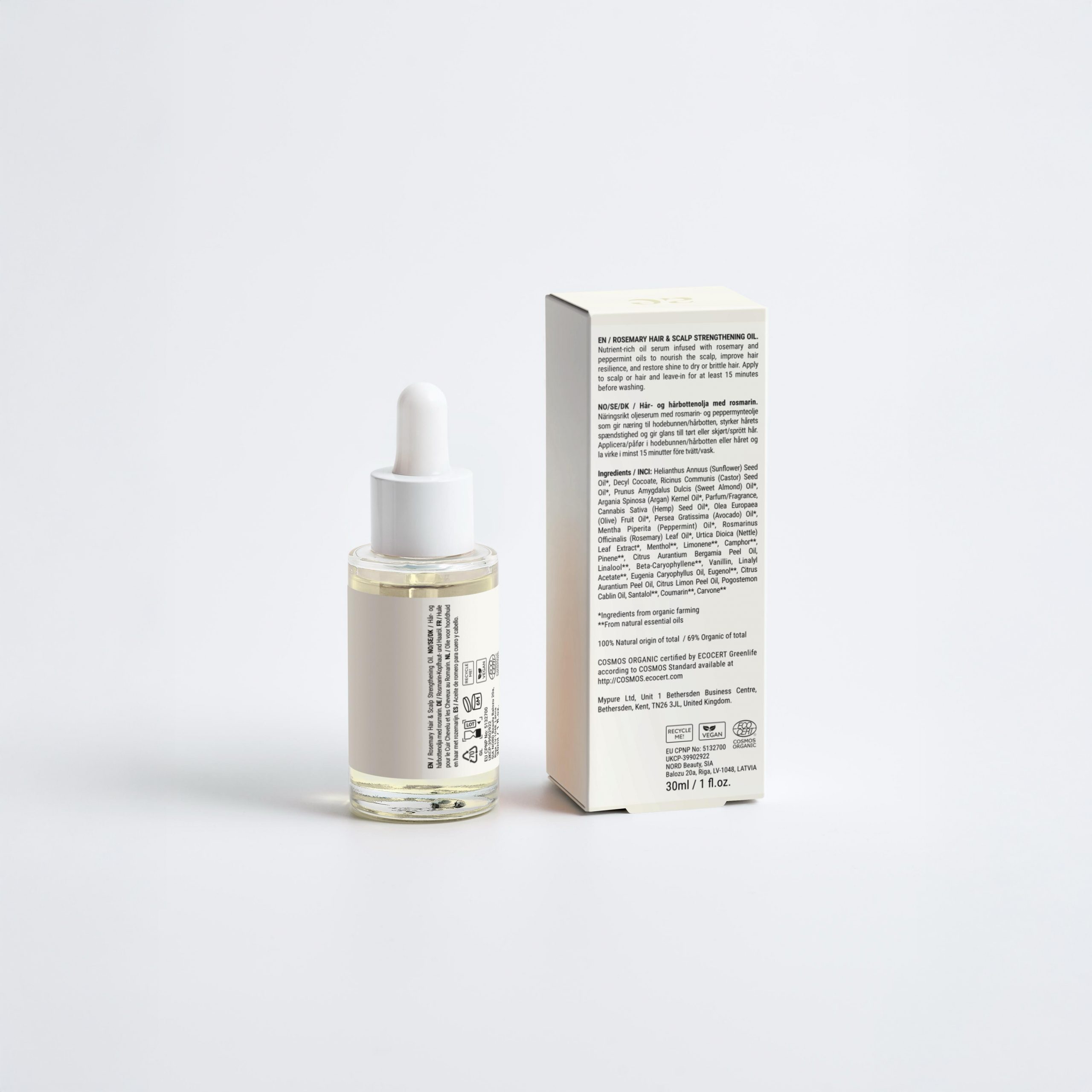 Rosemary Hair & Scalp Strengthening Oil