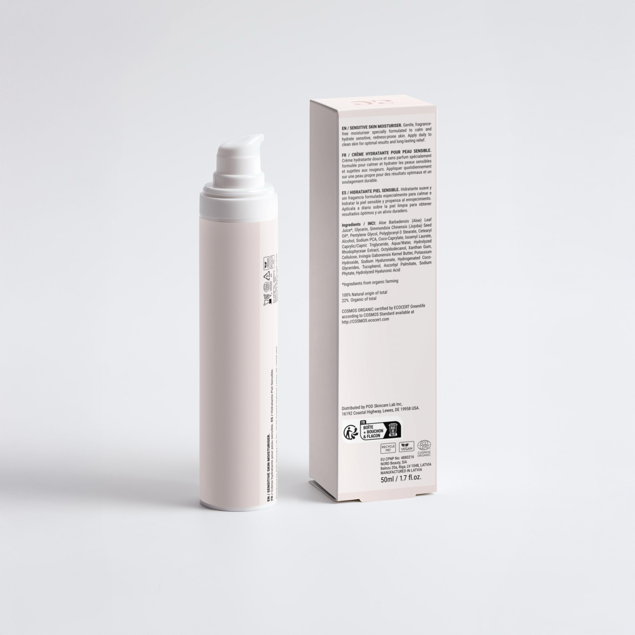 Sensitive Skin Moisturiser